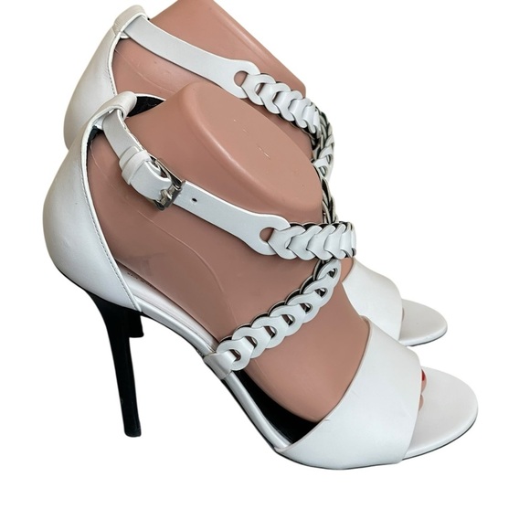 Michael Kors Shoes - Michael Kors Collection Miriam in Optic White‎ with  framing Strap size 38 (8)